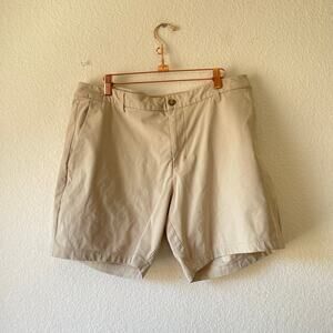 lululemon Athletica Men's Abc Classic-Fit Shorts khaki size 36
